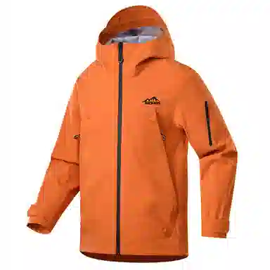 大卫贝肯  美式简约纯色基础款户外运动机能登山徒步连帽  防水防风耐磨保暖冲锋衣 男女同款