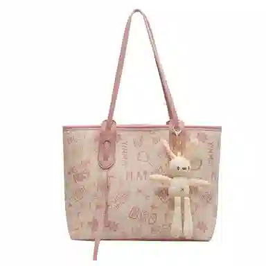 Miss Angel Fashion Shoulder Bag Brown