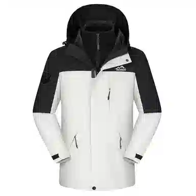 大卫贝肯  美式品牌经典简约山系户外登山运动宽松连帽三合一百搭舒适 冲锋衣 男女同款