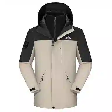 大卫贝肯  美式品牌经典简约山系户外登山运动宽松连帽三合一百搭舒适 冲锋衣 男女同款