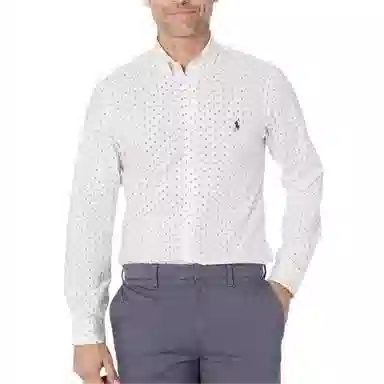 Ralph Lauren Spot Single-Breasted Shirt