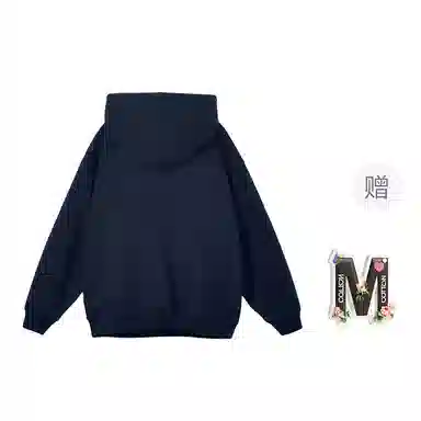 棉购 美式连帽宽松舒适百搭长袖卫衣 男女同款