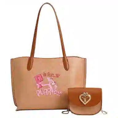 AFGH x PINK PANTHER PU Tote