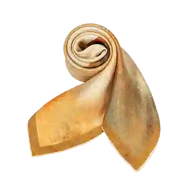 一米画纱 中式国风高雅山茶花系列斜纹中方巾双面西装领巾优雅 桑蚕丝 丝巾 女款