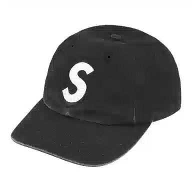 Supreme FW25 Week 1 Pigment Coated 2-Tone S Logo 6-Panel