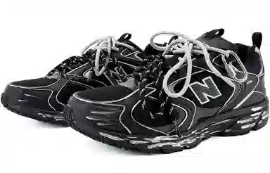 New Balance 408 Black Silver