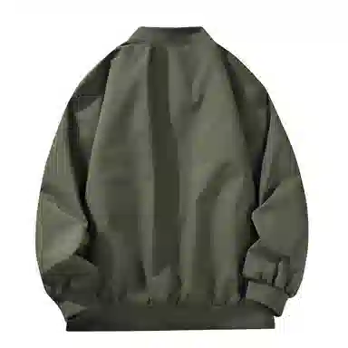 Herbal Color Retro Badge Logo Coach Jacket