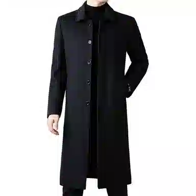 Laoyeche Men's Wool Coat