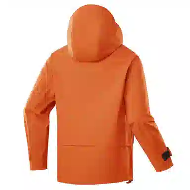 大卫贝肯  美式简约纯色基础款户外运动机能登山徒步连帽  防水防风耐磨保暖冲锋衣 男女同款