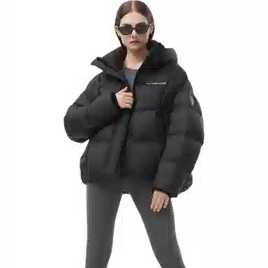 坦博尔 廓形云朵泡芙加厚长袖街头面包羽绒服 女款