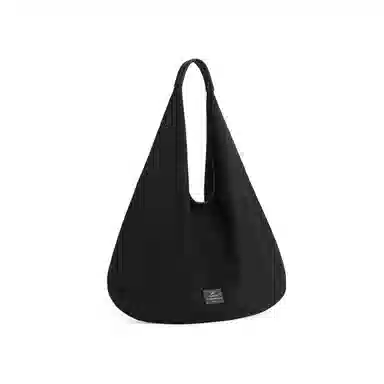 妙迪 通勤系列时尚潮流百搭纯色高级双面豹纹可用一包两背超轻便柔软大容量腋下三角托特包 织物 单肩包 常规 女款 椰青灰