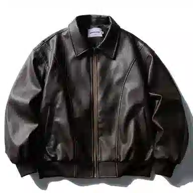 NTED Harrington PU Leather Jacket