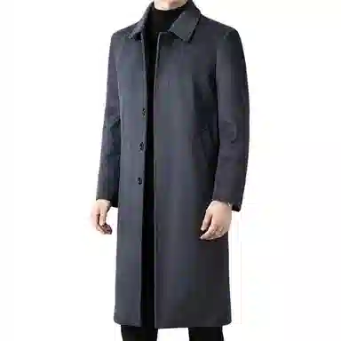 Laoyeche Men's Wool Coat
