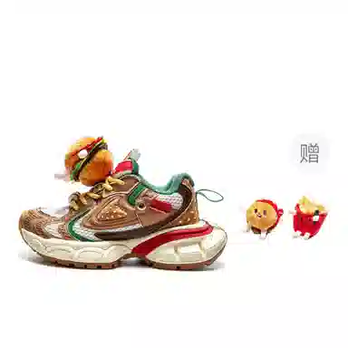 HeeDimensional Burger Fries Low Sneakers