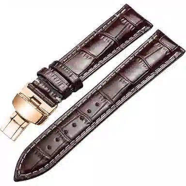 达梭 手表表带 美度真皮表带 男女同款