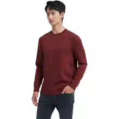 古鲨 圆领修身百搭潮流长袖卫衣 男款