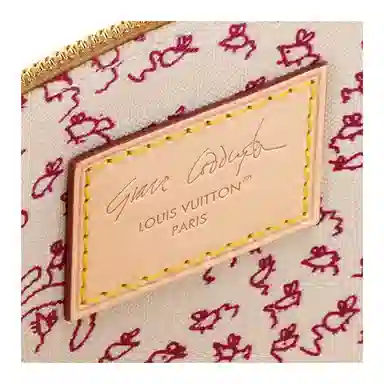 LOUIS VUITTON x Grace Coddington Alma BBCatogram Meowgram