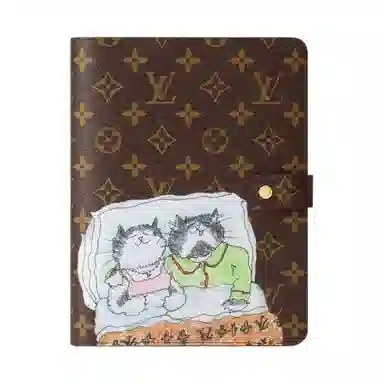 LOUIS VUITTON x Grace Coddington Catogram Monogram