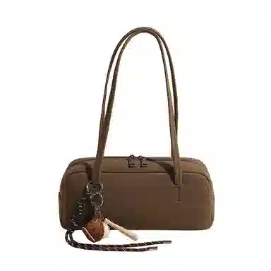 三只小鸭 高级感时尚潮流通勤 腋下包 麂皮 单肩包 女款 多色