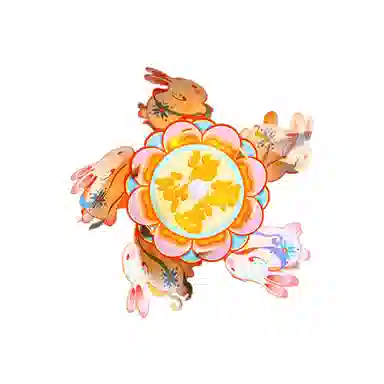 咕轹 中秋灯笼 发光玩具