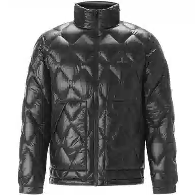 比音勒芬 时尚休闲菱格蓬松保暖羽绒服 男款