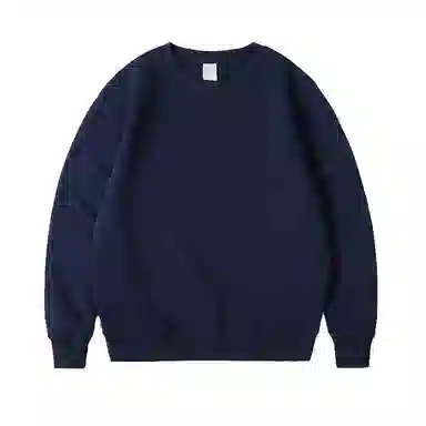 莫代尔 秋冬个性慵懒多色可选舒适纯色设计感落肩嘻哈风百搭卫衣打底衣 男女同款