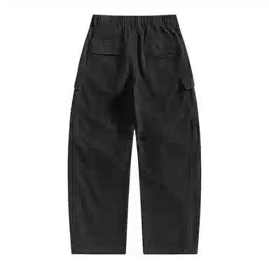 【dme】 日系简约纯色宽松直筒裤子秋季百搭潮流美式复古阔腿裤春秋修饰腿型长裤休闲纯棉工装裤 男女同款