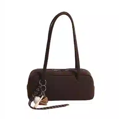 三只小鸭 高级感时尚潮流通勤 腋下包 麂皮 单肩包 女款 多色