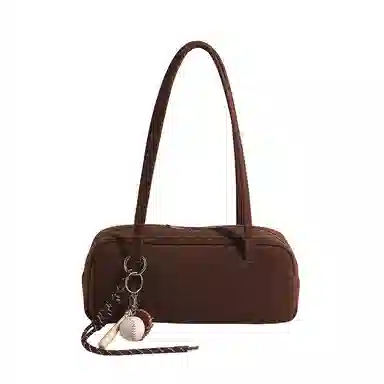 三只小鸭 高级感时尚潮流通勤 腋下包 麂皮 单肩包 女款 多色