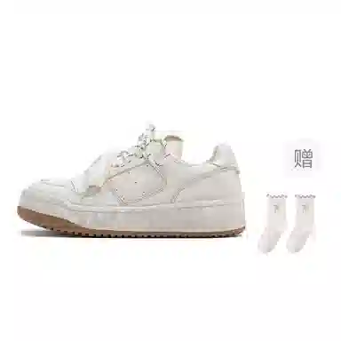 乐乐鱼 复古厚底休闲运动百搭潮流小众设计感 增高 低帮 板鞋 女