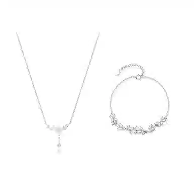 【纯银999 | 山茶花】 凤祥囍事 老凤祥 经典百搭小众精致设计高级感简约时尚轻奢学生日常通勤约会气质温柔可调节锁骨链 足银 项链 女款