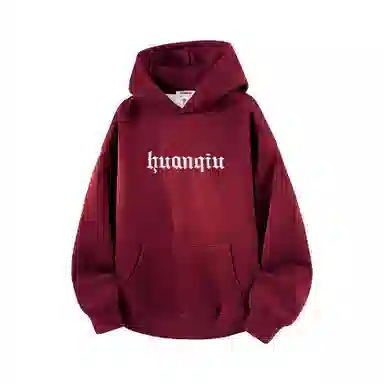 HUANQIU Logo Embroidered Hoodie