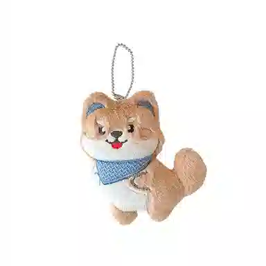 心水好物 小狗卡通玩偶可爱柴犬狗狗学生包包公仔 毛绒 挂件 男女同款情侣款