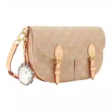 Louis Vuitton Catogram Escape Meowgram Shoulder Bag Beige