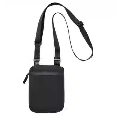 UNIQLO 1L Nylon Shoulder Bag Black