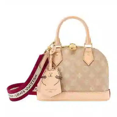 LOUIS VUITTON x Grace Coddington Alma BBCatogram Meowgram