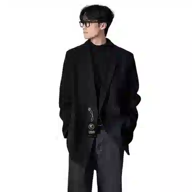 URBAN AUTHENTIC Short Wool Blazer