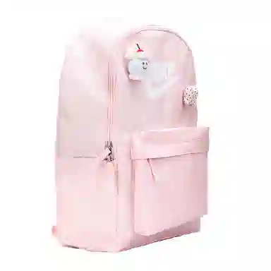 Nike Logo Zip Backpack Pink