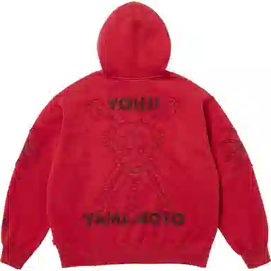 Supreme x Y's by Yohji Yamamoto Zip Up Hooded Sweatshirt