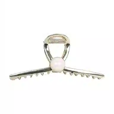 彤彤兔 磨砂质感金属蝴蝶结简约百搭高级感盘发#好运 树脂 发夹 女款