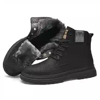 DILIKAN Martin Boots Mid-Top Thick Sole