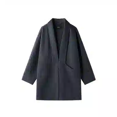 HERBEL Cashmere Silk Scarf Coat
