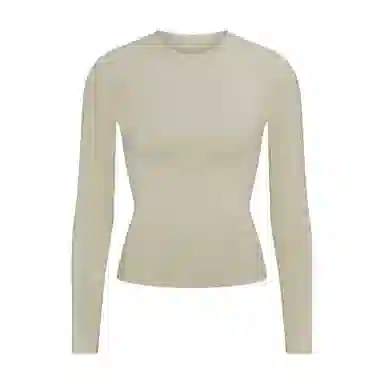 SKIMS SOFT SMOOTHING SEAMLESS LONG SLEEVE T-SHIRT FW25T