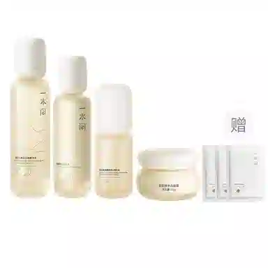 一水间 水乳精华四件套 雪肤韵烟酰胺 莹润焕亮补水 淡斑去黄气