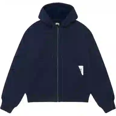 Stussy FW25 FW25 BONDED SHERPA HOODIE logo