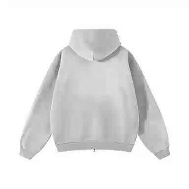 MIND ERROR Washed Double Zipper Hoodie