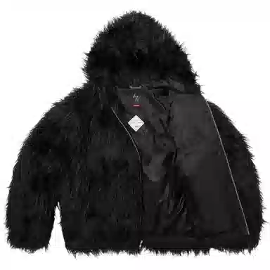 Supreme x Y’s by Yohji Yamamoto FW25 Week3 Faux Fur Windstopper Hooded Jacket
