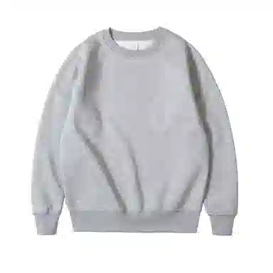 莫代尔 秋冬个性慵懒多色可选舒适纯色设计感落肩嘻哈风百搭卫衣打底衣 男女同款