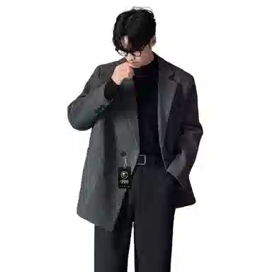 URBAN AUTHENTIC Short Wool Blazer