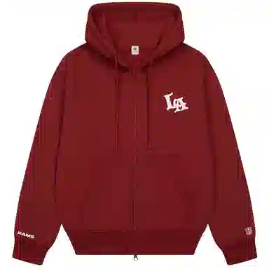 NFL LA Rams Hoodie Zipper Jacket